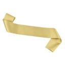 Enfärgad festband 158 x 9,5 cm Textilband utan tryck för svensexa Festligt bröllopstillbehör 12