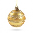 Enfeites de Natal para Árvore Bolas Redondas Conjunto 6 pcs Diâmetro 6 cm Decoradas com Padrão Natalício Com Corda Decoração de Natal 17
