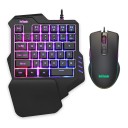 Enhånds gamingtastatur med mus 1