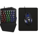 Enhånds gamingtastatur og -mus 1