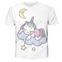 Enhörnings t-shirt för flickor B1469 6
