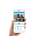 Enregistreur NVR WiFi pour caméras de sécurité 8CH 6MP double objectif technologie sans fil enregistreur de caméra blanc pour système de surveillance 3