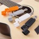 Enrouleur et coupe-cordes de guitare 3 en 1, extracteur de goupilles, outil universel de changement de cordes pour guitare acoustique 13