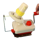 Enrouleur manuel de fil à tricoter Outil de bobinage de laine Appareil à fabriquer des pelotes de fil Enrouleur portable pour tricot Moulin à bobiner le fil 12 x 10,5 cm 2