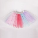 Ensemble arc-en-ciel pour fille t-shirt avec licorne et jupe - Rose 5