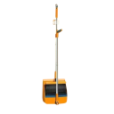 Ensemble balai et pelle avec dents pour peigner les poils Ensemble de nettoyage en plastique pliable Aide ménagère Gain de place Nettoyage 3