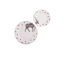 Ensemble d'assiettes avec des animaux 2 pcs 6