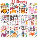 Ensemble d'autocollants pour enfants 24 pcs 1