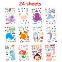 Ensemble d'autocollants pour enfants 24 pcs 5