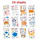 Ensemble d'autocollants pour enfants 24 pcs 6