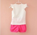 Ensemble d'été pour fille avec impression - top et short 2