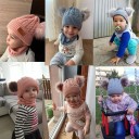 Ensemble d'hiver pour enfants bonnet et cache-cou 2