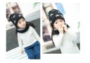 Ensemble d'hiver pour enfants bonnet et tour de cou D12 1
