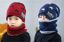 Ensemble d'hiver pour enfants bonnet et tour de cou D12 3