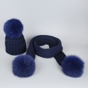 Ensemble d'hiver pour femmes avec bonnet et écharpe 8