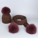 Ensemble d'hiver pour femmes avec bonnet et écharpe 9