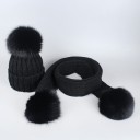Ensemble d'hiver pour femmes avec bonnet et écharpe 5