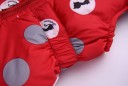 Ensemble d'hiver pour fille à pois - Veste et pantalon J2505 17