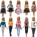 Ensemble d'outfits pour poupée 10 pcs 15
