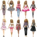 Ensemble d'outfits pour poupée 10 pcs 7