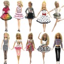 Ensemble d'outfits pour poupée 10 pcs 8