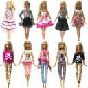 Ensemble d'outfits pour poupée 10 pcs 10