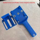 Ensemble d'outils de perçage pour tenons 20 x 7 x 9 cm Guide pour perçage précis de trous 6 x 8 x 10 mm 4