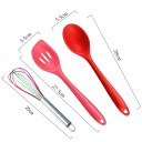 Ensemble d'ustensiles en silicone colorés - 10 pièces 9