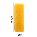 Ensemble de 10 gommes nettoyantes pour chaussures en daim 6,5 x 2 cm Bloc jaune naturel Entretien des chaussures Polissage Décontamination Nettoyant 5