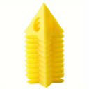 Ensemble de 10 mini supports pyramidaux 5,5 x 5 cm Supports pour la peinture sur toile et les portes Supports triangulaires polyvalents 3