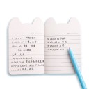Ensemble de 10 petits cahiers fins et compacts 120 x 85 mm avec des pages lignées et des illustrations dessinées sur les couvertures avec un bord 6
