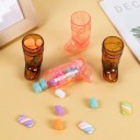 Ensemble de 10 verres à shot en forme de botte de cowboy 6,5 cm Mini verres en plastique pour célébration de l'enterrement de vie de jeune fille décoration de fête 5