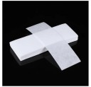 Ensemble de 100 bandes de cire pour l'épilation Bandes dépilatoires professionnelles Non irritantes et sans odeur Papier à cire 20x7 cm 5