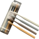 Ensemble de 12 brosses à dents pour adultes à poils doux Brosse à dents manuelle Design minimaliste hygiène bucco-dentaire quotidienne 2