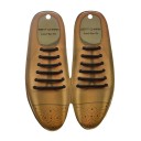 Ensemble de 12 pièces de lacets élastiques en silicone pour chaussures sans nouage Lacets en caoutchouc flexibles Chaussage confortable Baskets Chaussures pour enfants Chaussures de sport 3