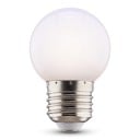 Ensemble de 2 ampoules LED colorées E27 249 lm 220 V Ampoule ronde 7 x 4,5 cm Douille à vis Pour lampes, guirlandes et douilles suspendues 5