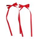 Ensemble de 2 barrettes à cheveux avec un double nœud Barrettes élégantes Accessoire capillaire stylé Pour filles Femmes Coiffure à la mode Maintien délicat et solide 8