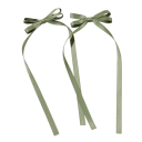 Ensemble de 2 barrettes à cheveux avec un double nœud Barrettes élégantes Accessoire capillaire stylé Pour filles Femmes Coiffure à la mode Maintien délicat et solide 19