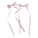 Ensemble de 2 barrettes à cheveux avec un double nœud Barrettes élégantes Accessoire capillaire stylé Pour filles Femmes Coiffure à la mode Maintien délicat et solide 20