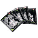 Ensemble de 2 boîtes de 10 sachets de shampooing pour cheveux noirs 25 ml Coloration naturelle avec des herbes noires Cure rapide en 5 minutes Cheveux 6