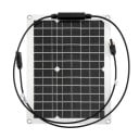 Ensemble de 2 panneaux solaires flexibles 30W–600W 12V 38x28 cm Chargeur de batterie USB double avec régulateur 10A–100A Powerbank pour voiture bateau 3