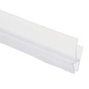 Ensemble de 2 pièces de joints d'étanchéité pour portes de douche 1 m 12 mm pour verre 4–6 mm Étanchéité inférieure transparente en PVC 6