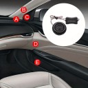 Ensemble de 2 pièces haut-parleurs de voiture 4,6 x 3,3 cm 280 W avec filtre 4 Ω Sensibilité 91 dB conception compacte 3