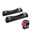 Ensemble de 2 supports de bobine de filament 165 × 30,6 × 23,9 mm avec roulements et base antidérapante Support stable pour impression 3D en PLA PETG ABS 6