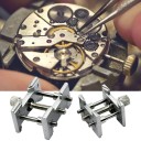 Ensemble de 2 supports pour mouvements de montres 42x37x25 mm et 35x25x25 mm Étriers métalliques universels pour réparation de mécanisme 4