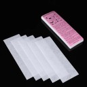 Ensemble de 200 bandes de cire pour l'épilation Bandes dépilatoires professionnelles Non irritantes et sans odeur Papier à cire 20x7 cm 7