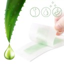 Ensemble de 24 bandes de cire pour l'épilation Épilation sans douleur Peau lisse Non irritant et sans odeur Bandes de cire 10x5 cm 3