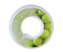 Ensemble de 3 anneaux aromatisants pour bouteille 4 cm accessoire en plastique pour le bouchon de bouteille sportive différentes saveurs complément pour bouteilles d'eau 20