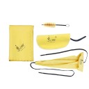 Ensemble de 3 chiffons de nettoyage de différentes tailles + brosse pour saxophone, clarinette, trompette, flûte, piccolo, hautbois Accessoires 2