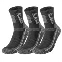 Ensemble de 3 paires de chaussettes d'hiver pour hommes Chaussettes sportives chaudes Chaussettes de ski pour hommes tailles 38-45 2